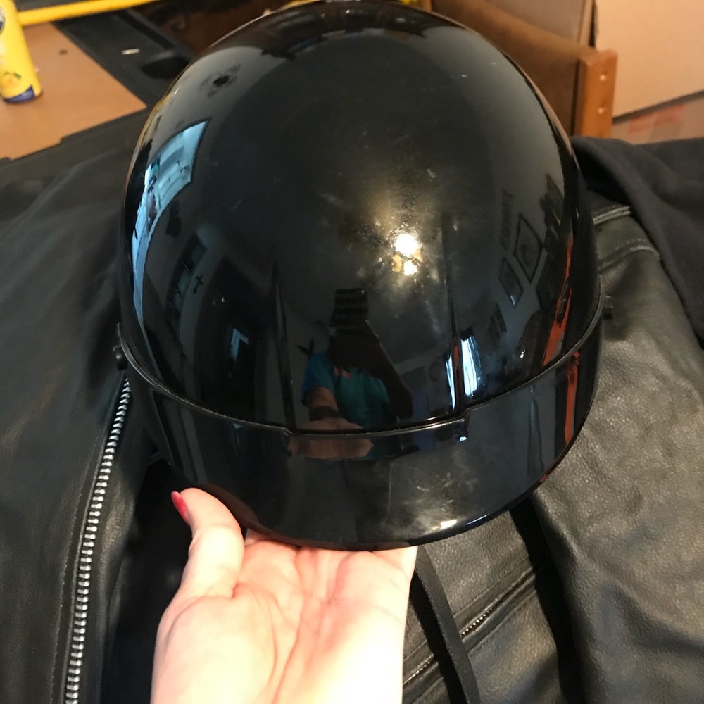 Harley Davidson half shell helmet size XL